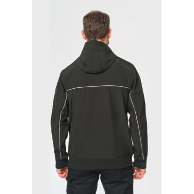 3 layers softshell blouson
